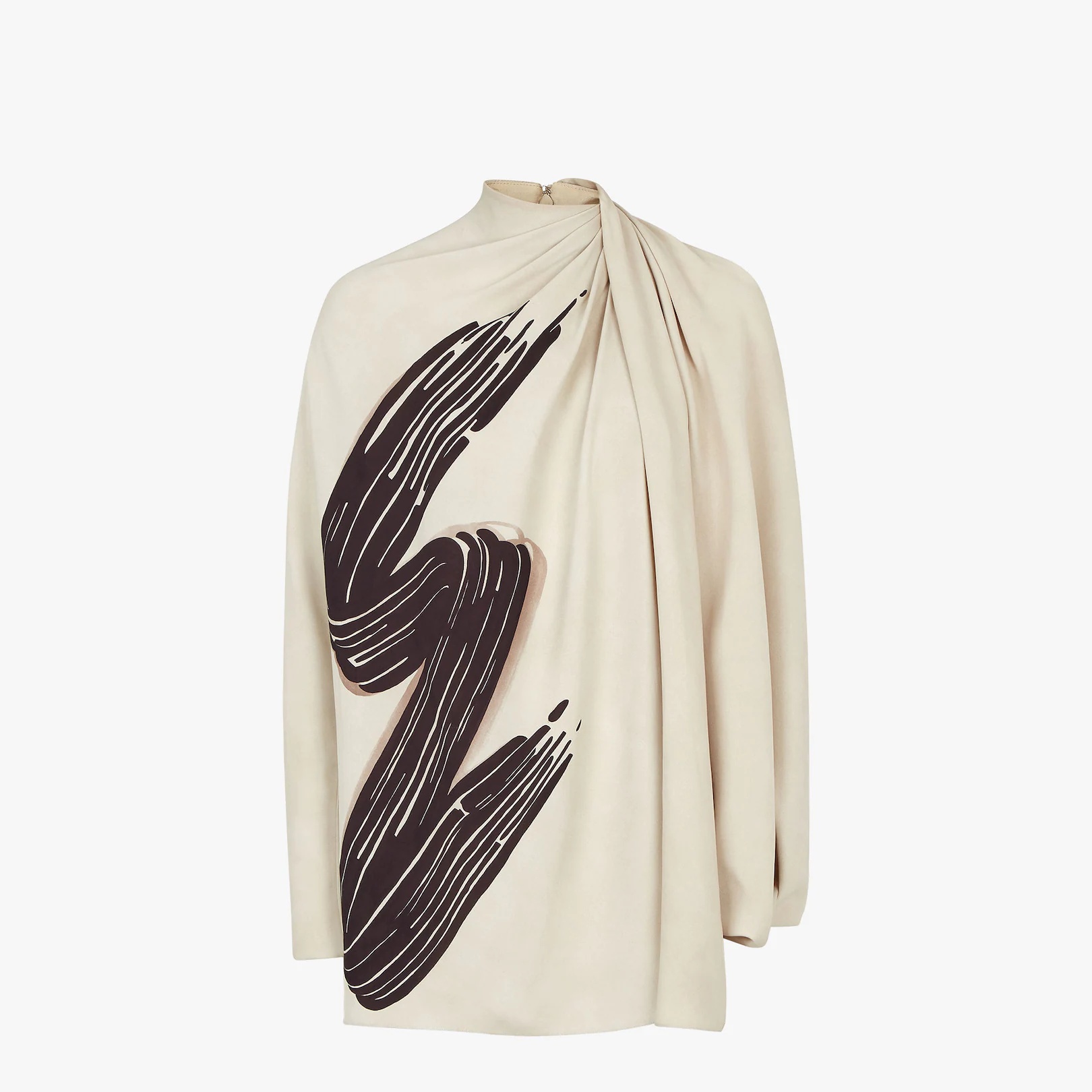 Beige cady shirt - 1