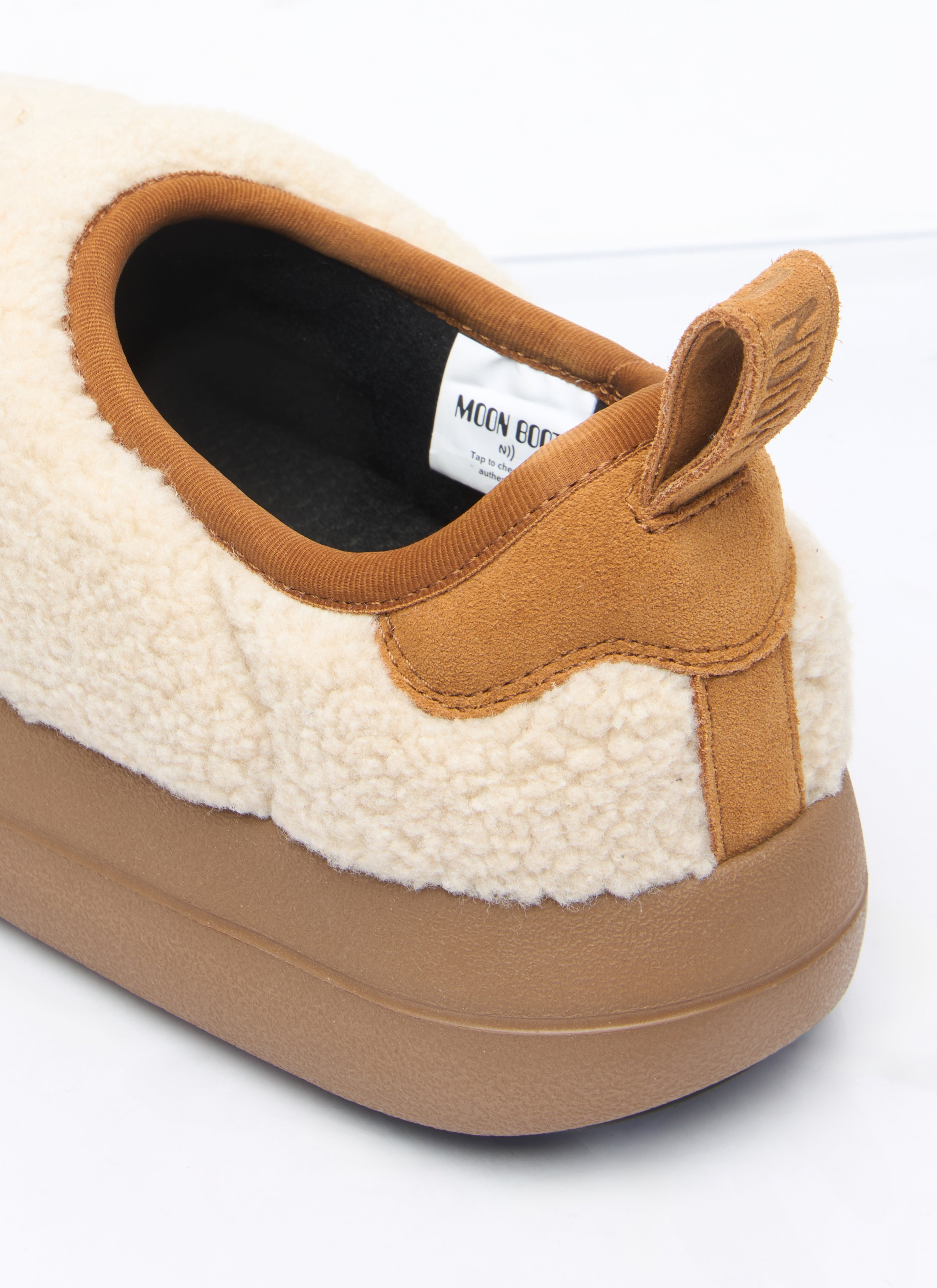 Moon Boot Women Park Puffer Fleece Slip-On Shoes - 6