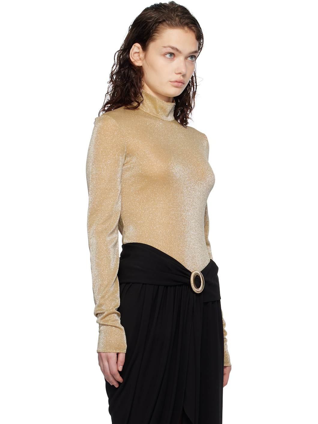 Gold Long Sleeve T-shirt - 2
