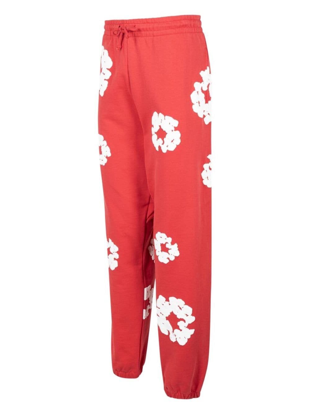 Cotton Wreath-print track pants - 3