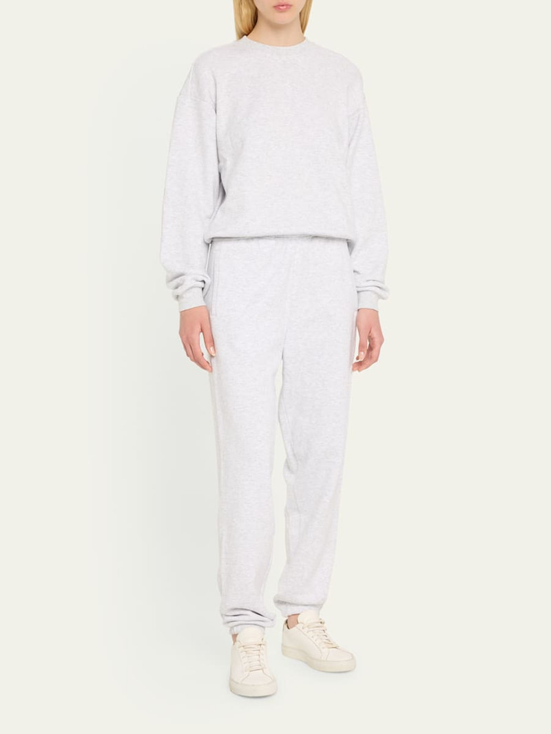 SKIMS Cotton Fleece Crewneck Pullover outlook