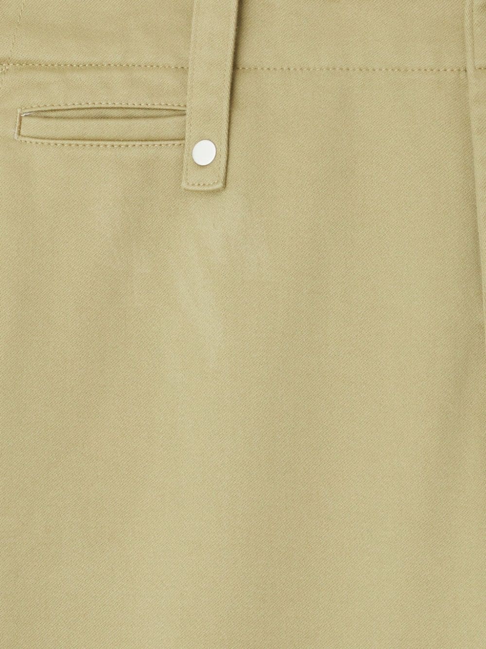 wide-leg cotton trousers - 5
