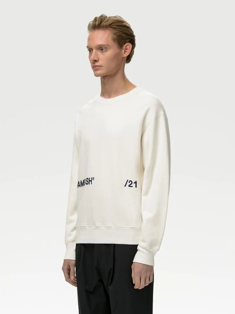 CREWNECK INSERTS SWEATSHIRT - 4