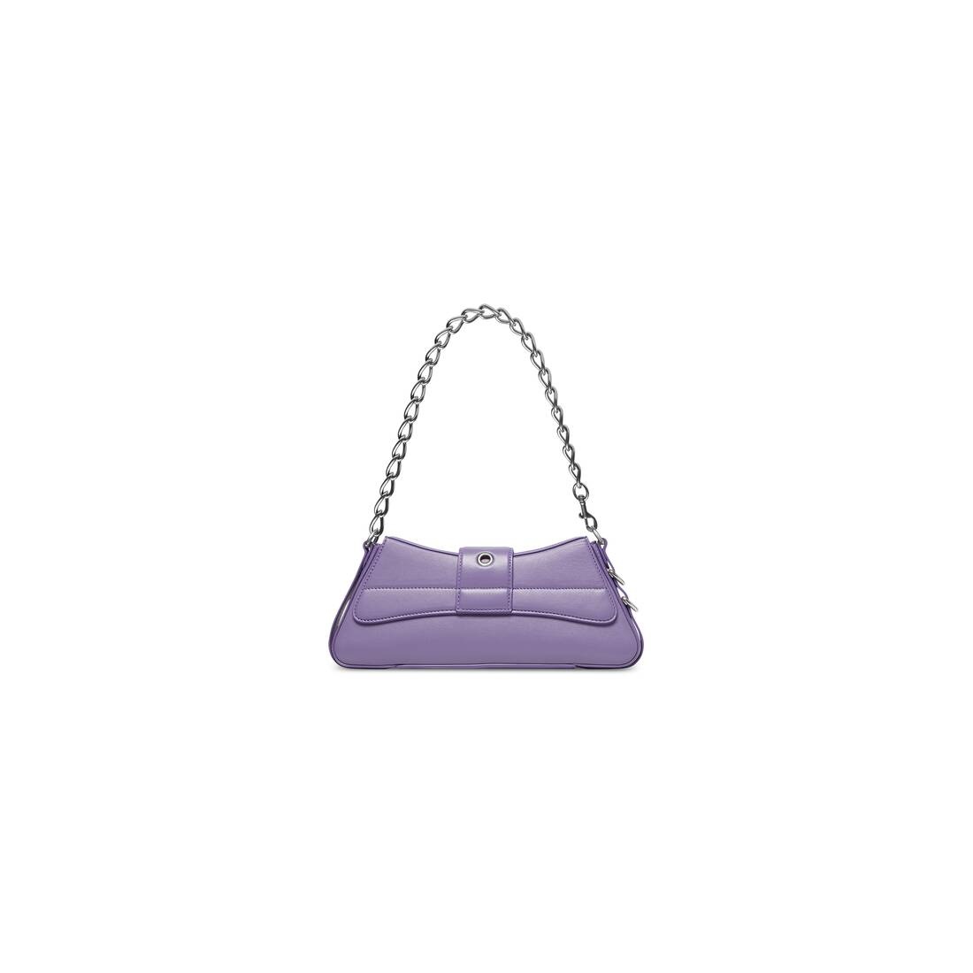 Women's Lindsay Small Shoulder Bag With Strap  in Lilac - 4