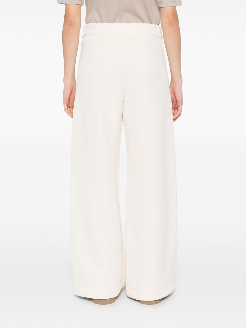Max Mara Women Cotton Wide-Leg Trousers - 3