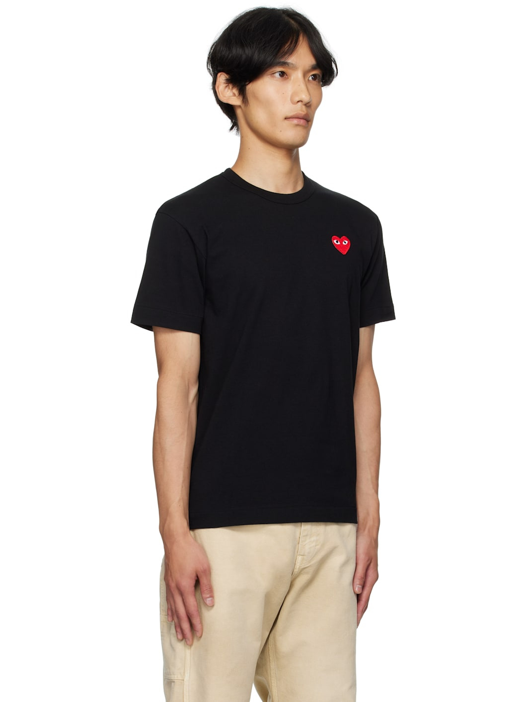 Black Heart Patch T-shirt - 2