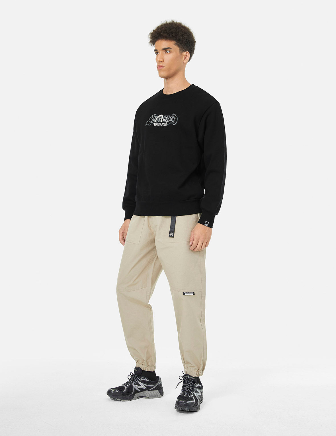 Yatagarasu Embrodiery Relax Fit Sweatshirt - 2