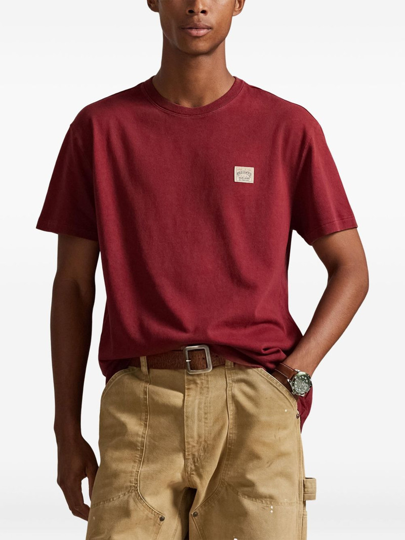 logo-detail crew-neck T-shirt 3
