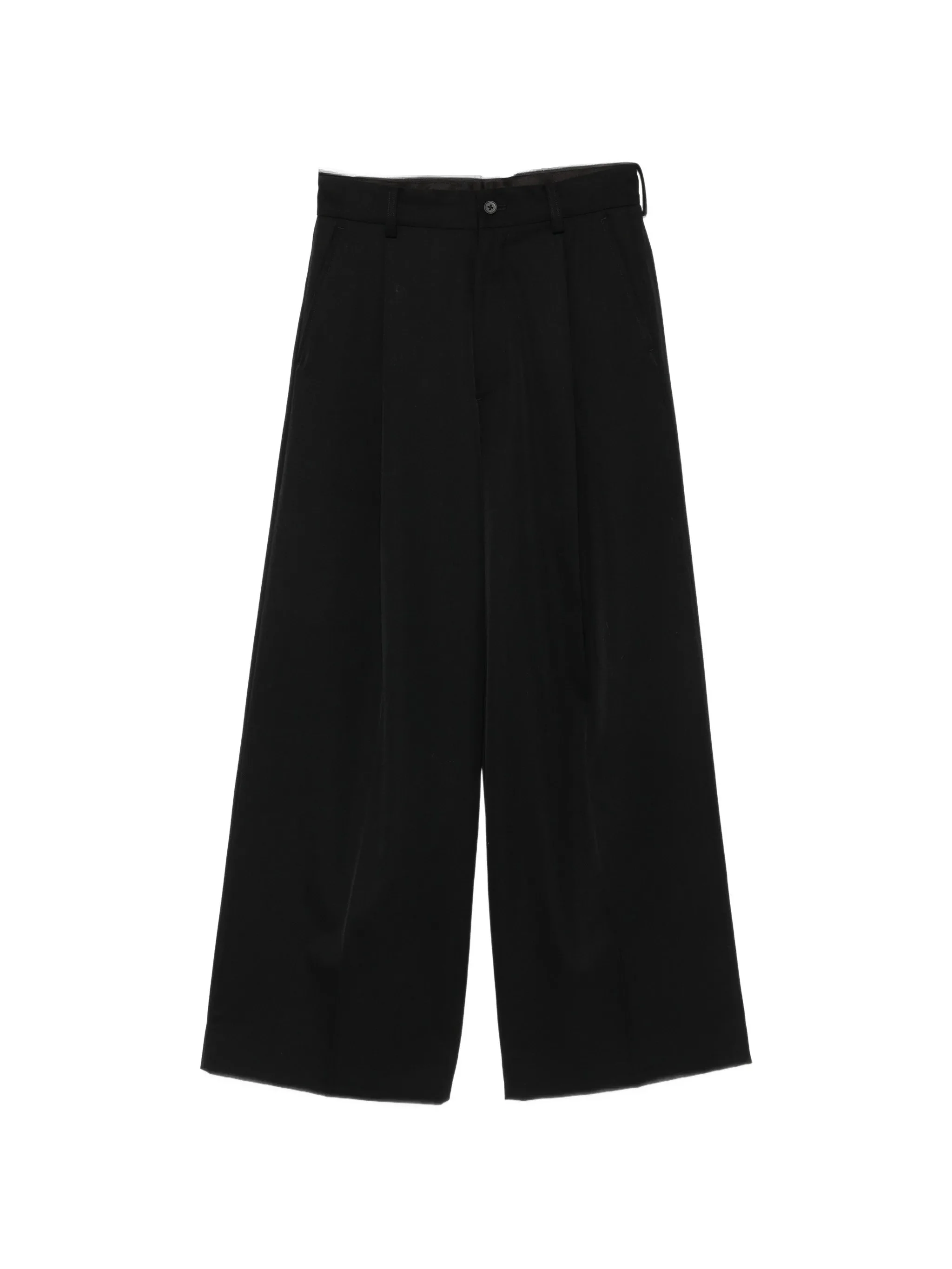 Ssstein Pleated Wide-leg Trousers - 1