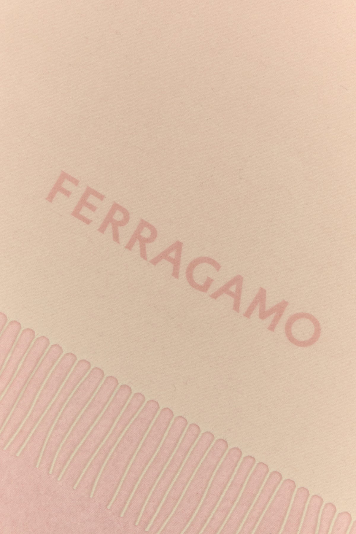 Pink cashmere scarf - 2
