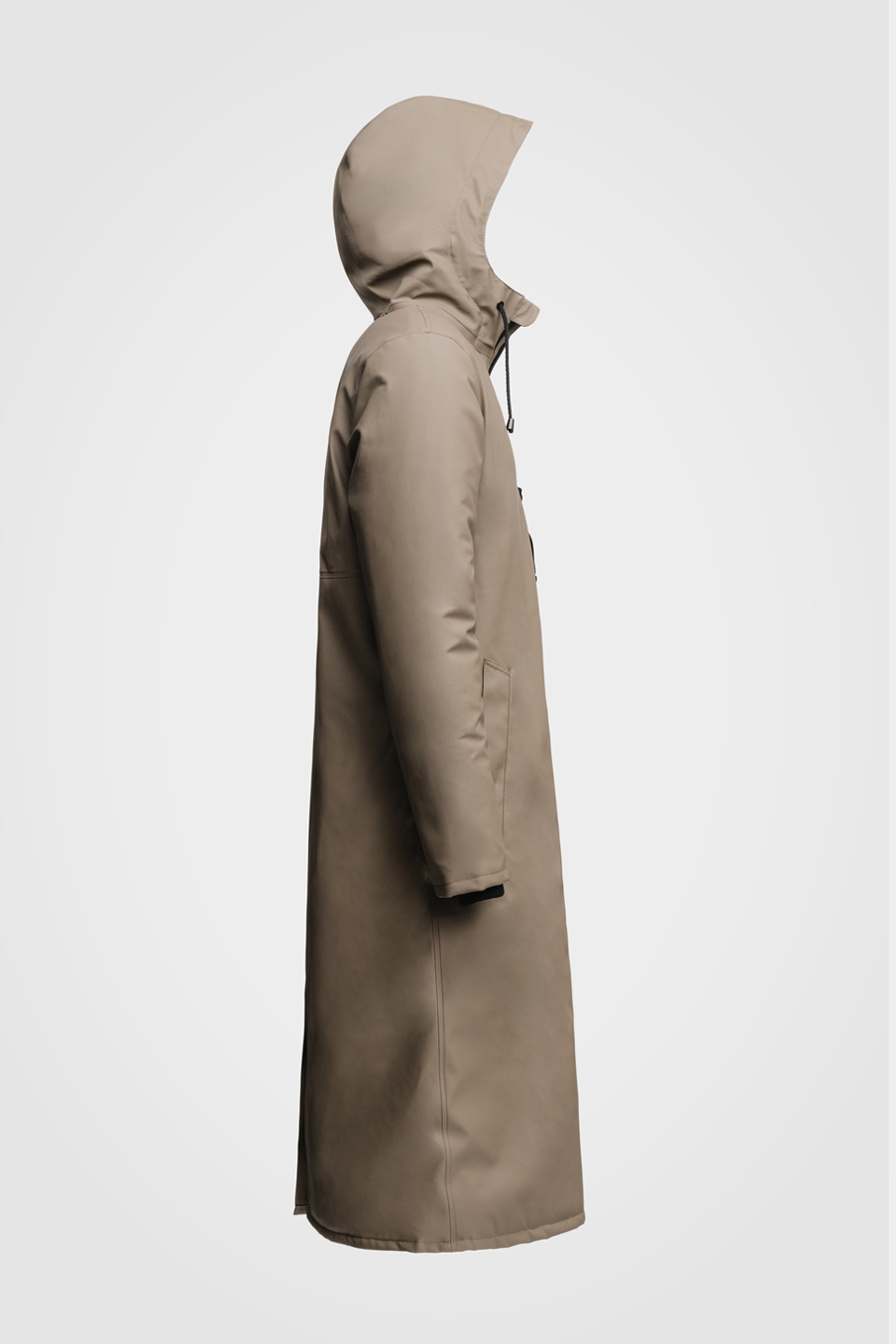 Stockholm Long Winter Jacket Mole - 5