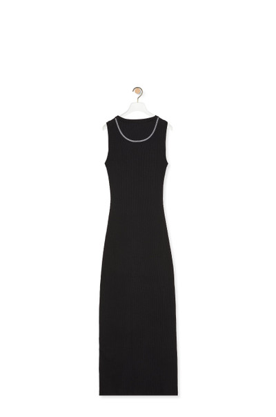 Loewe Anagram tank dress in cotton outlook