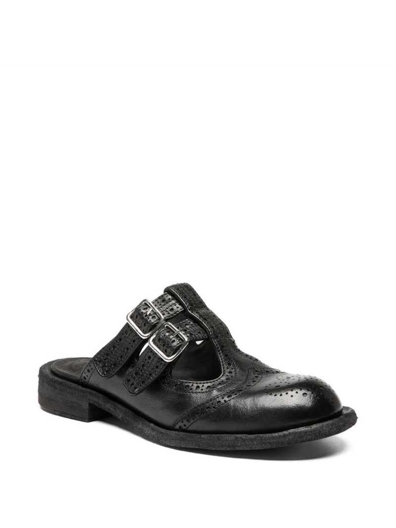 OFFICINE CREATIVE Rugged 117 flat mules outlook