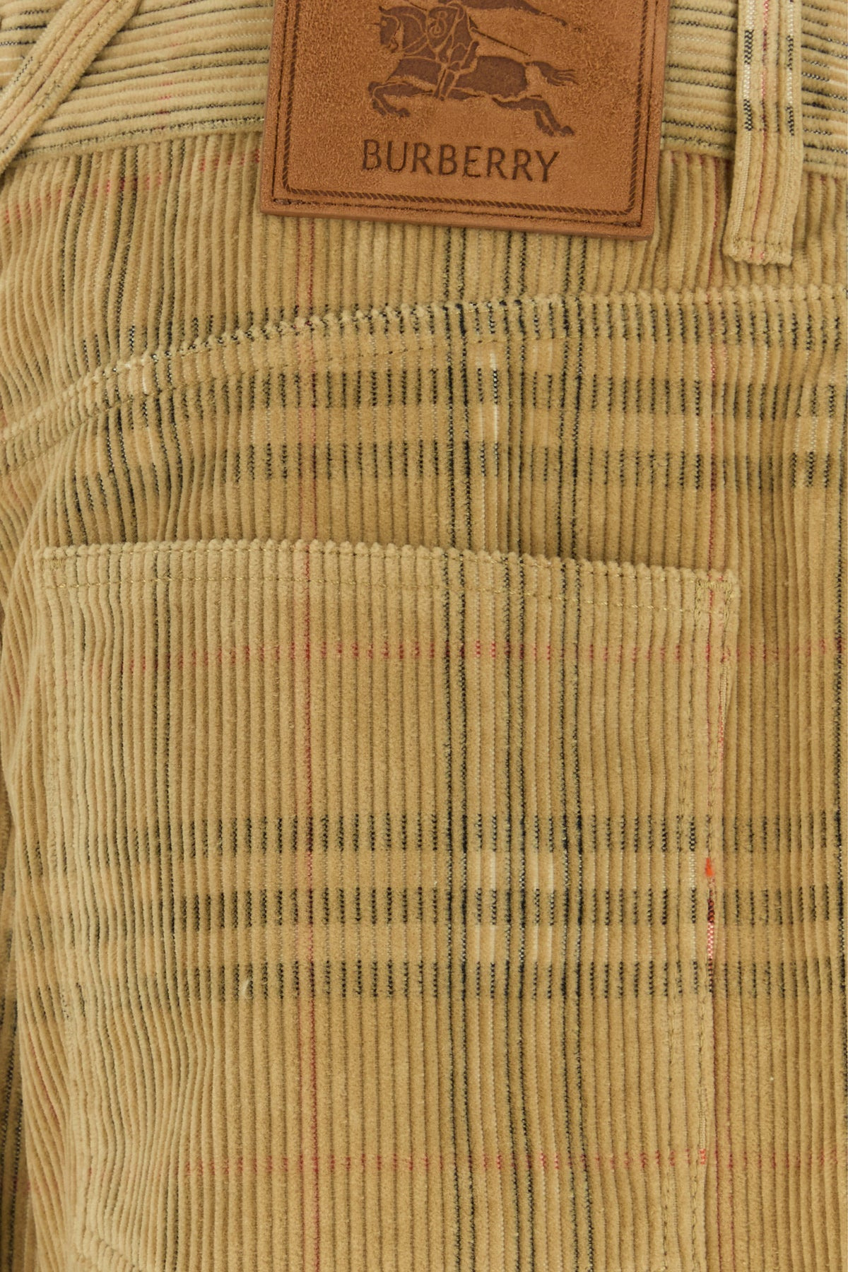 Embroidered corduroy pant - 5