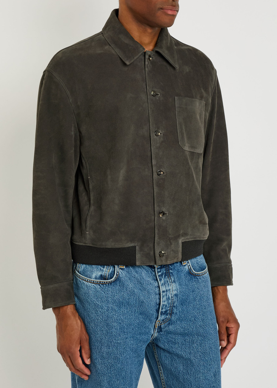 Frame Suede Bomber Jacket - 2