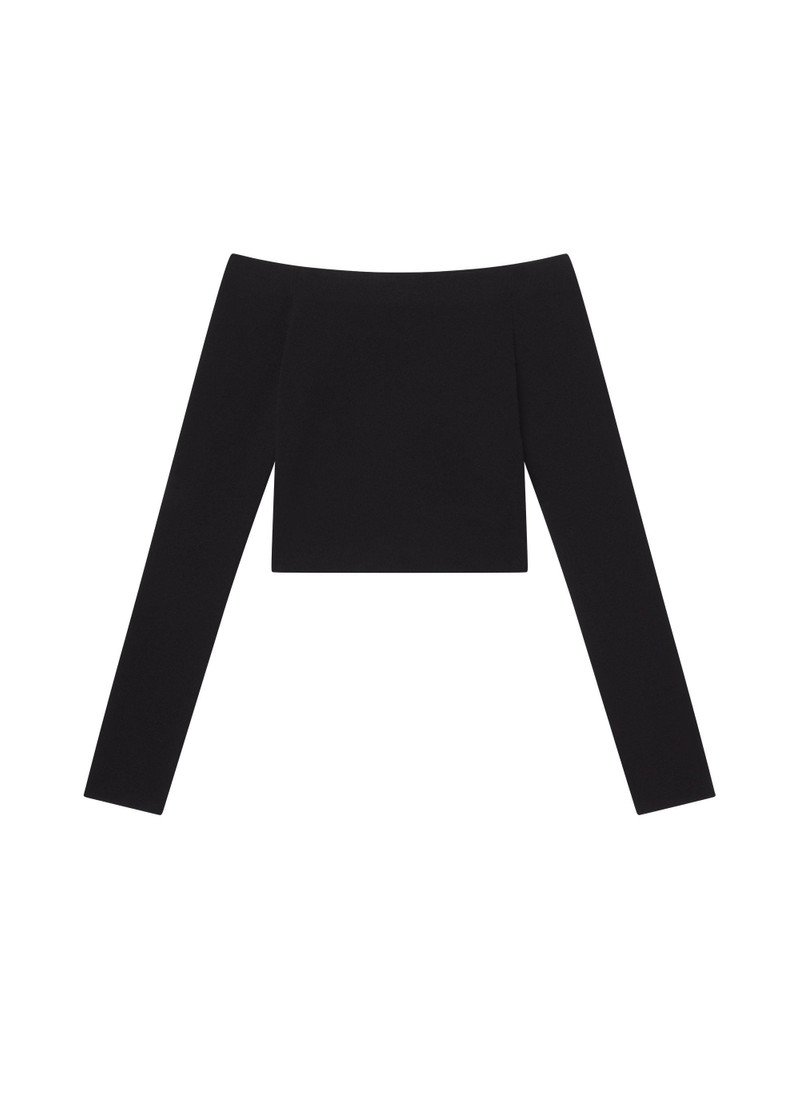 Jo Merino Off Shoulder Knit Top 1