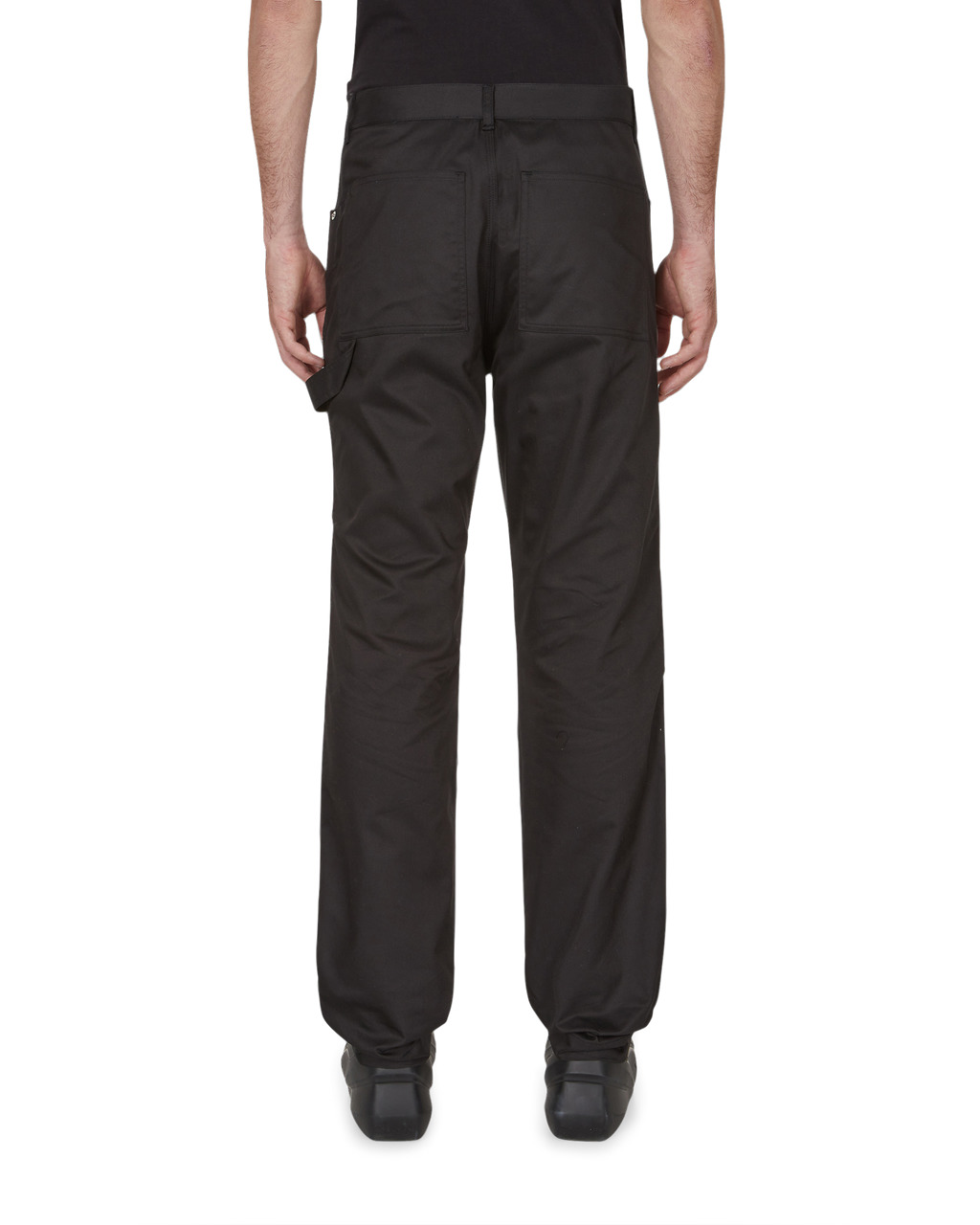 LEATHER PANEL PANT - 5