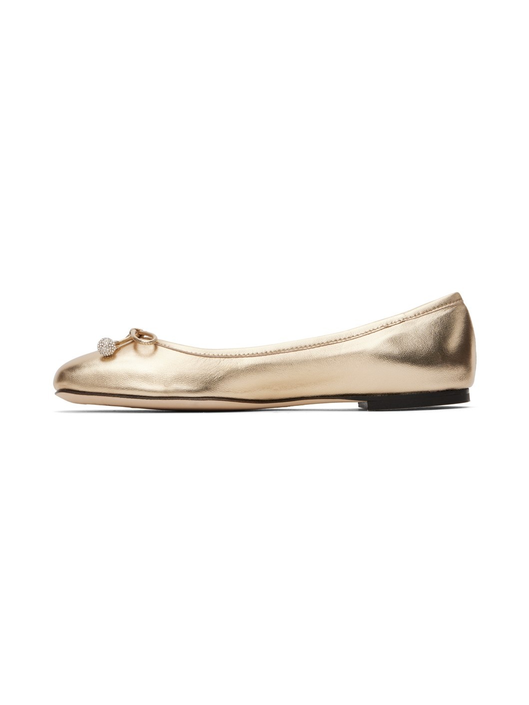 Gold Elme Ballerina Flats - 3
