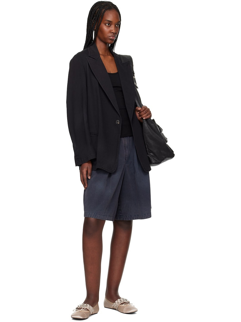 OPEN YY Black Washed Blazer outlook
