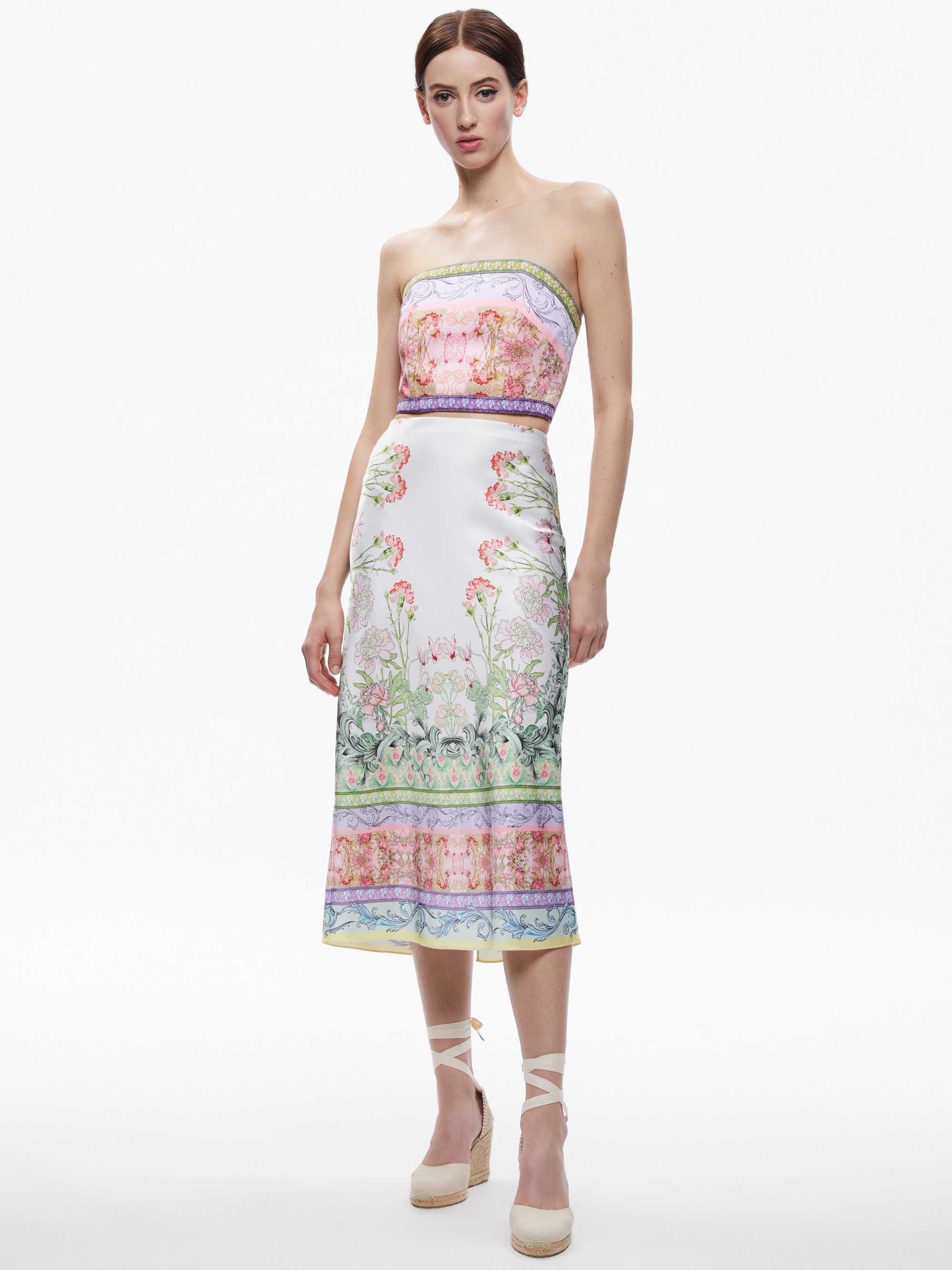 MAEVE SLIP MIDI SKIRT - 4