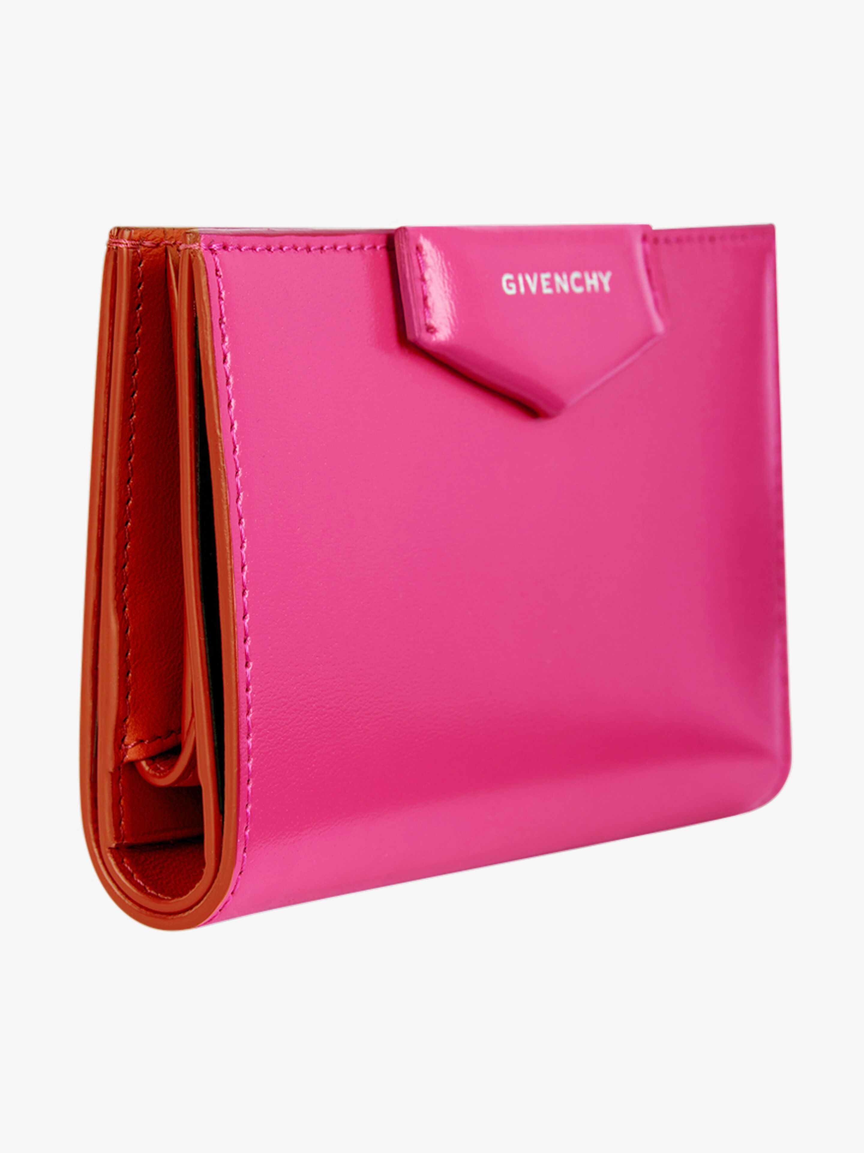 ANTIGONA WALLET IN BOX LEATHER - 4