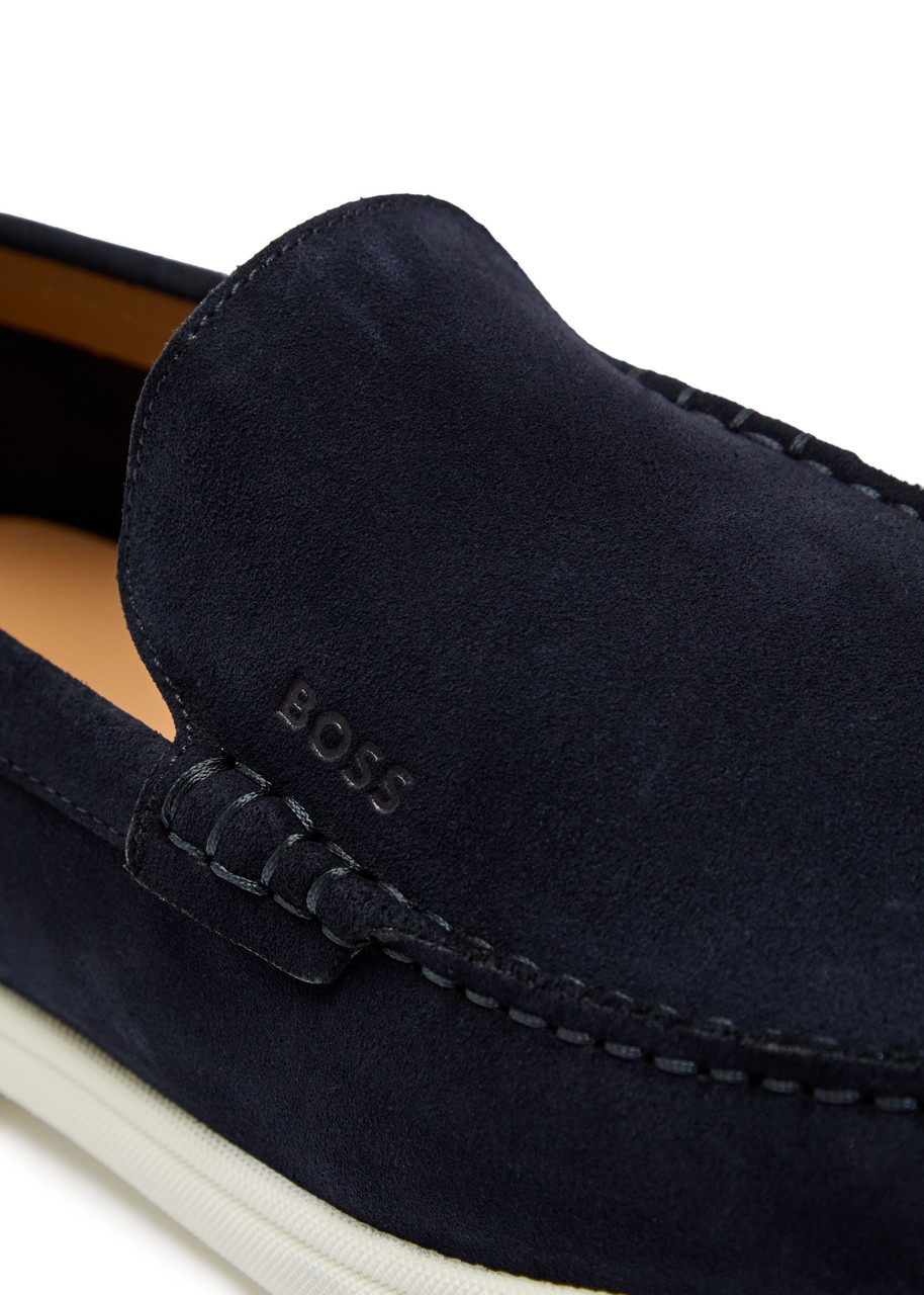 Boss Sienne Suede Loafers - 4