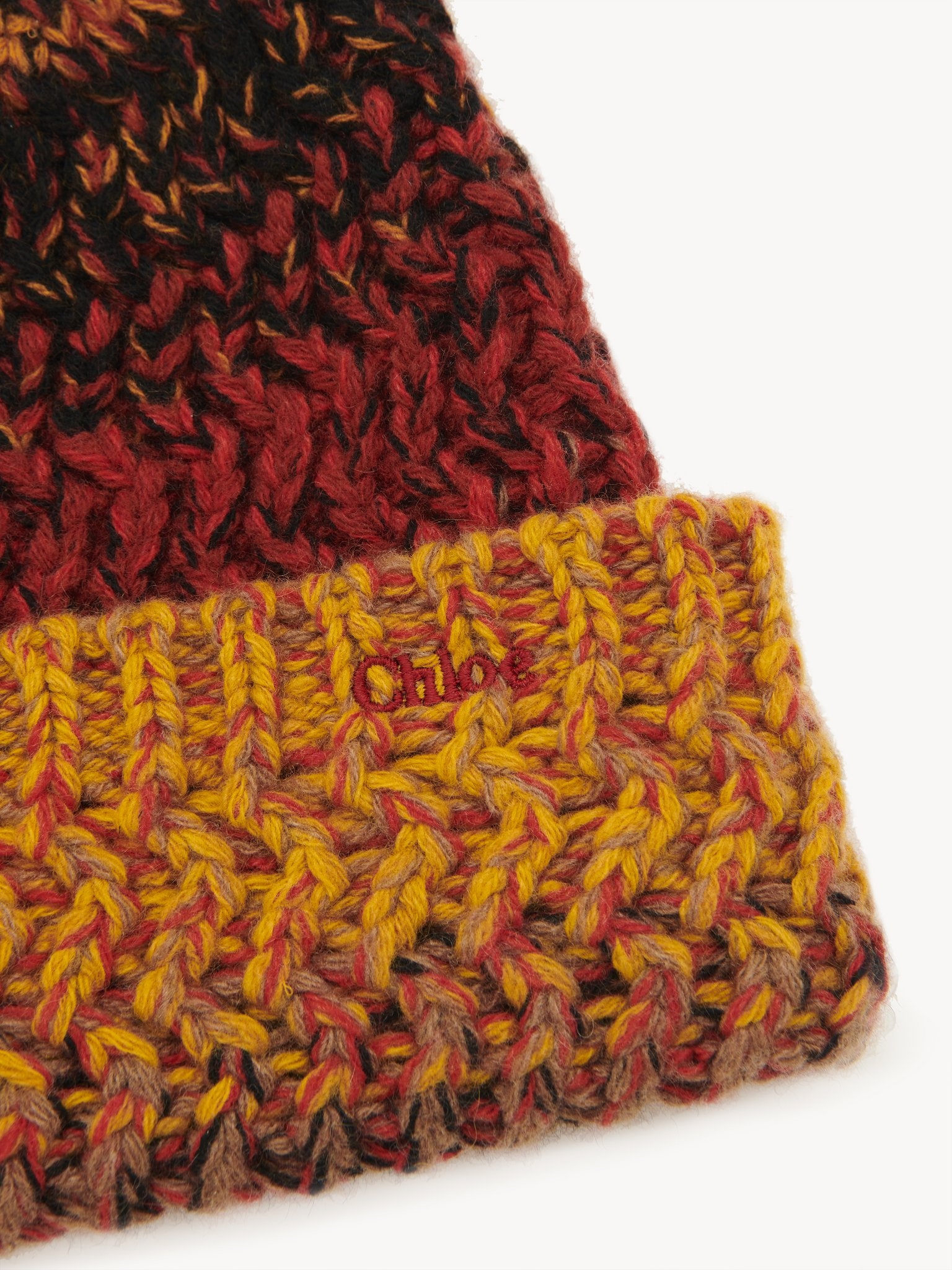 DÉGRADÉ KNITTED BEANIE - 3