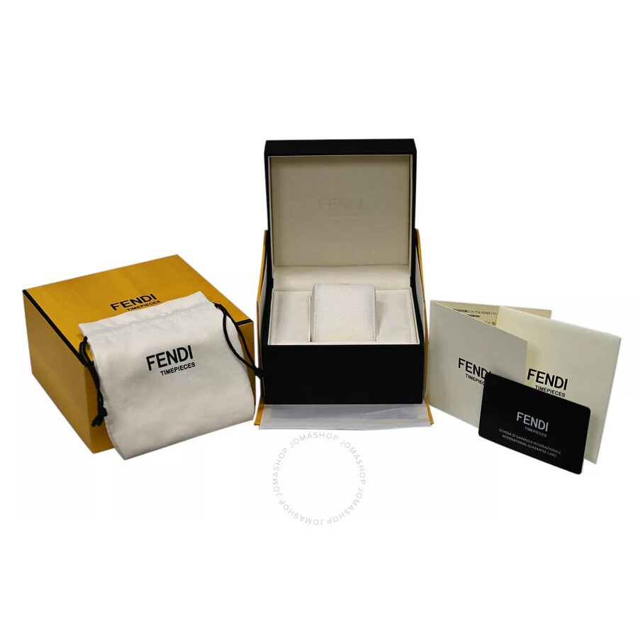 Fendi Momento Bugs Quartz Brown Dial Men's Watch F215716400 - 7
