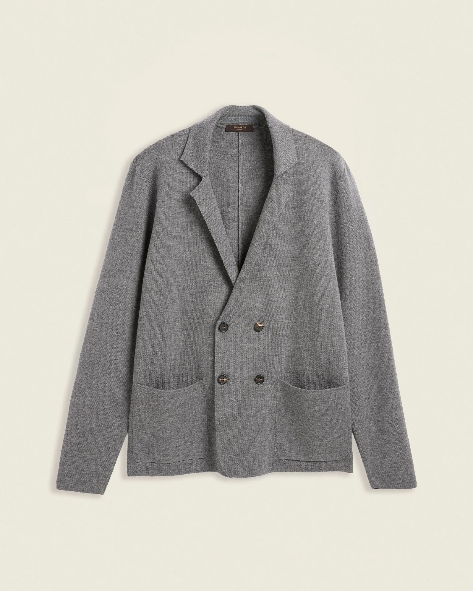 Wool doublebreasted blazer - 1