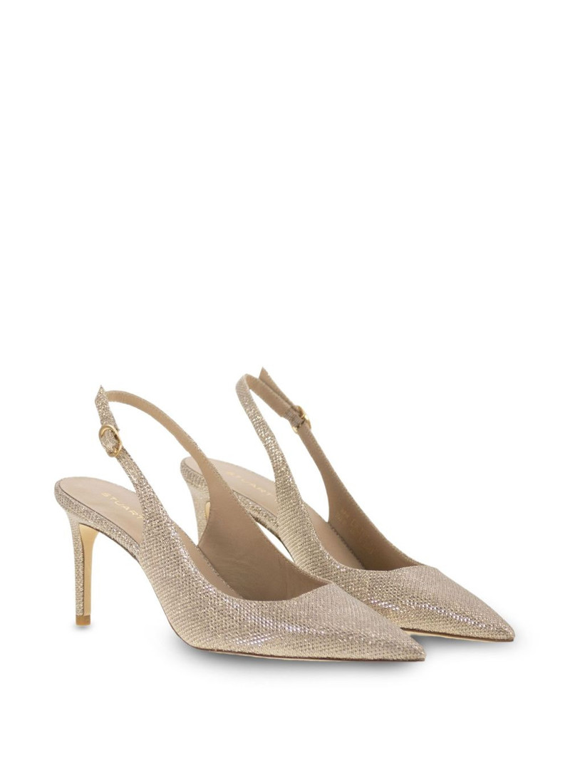 Stuart Weitzman 75mm pointed slingback outlook