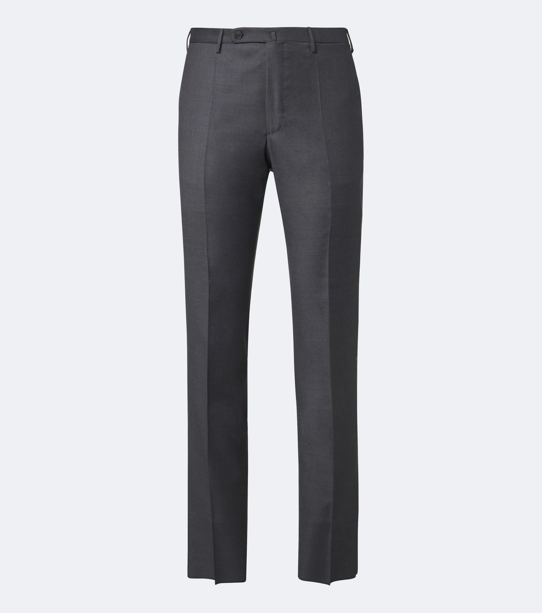 Virgin wool flannel slim pants - 1