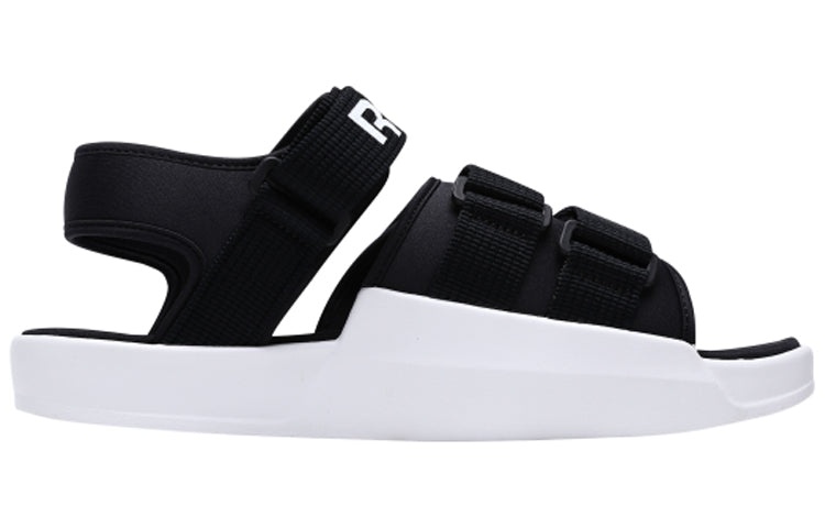 Reebok tyl Oreo Minimalistic Black White Sandals CN5494 - 2