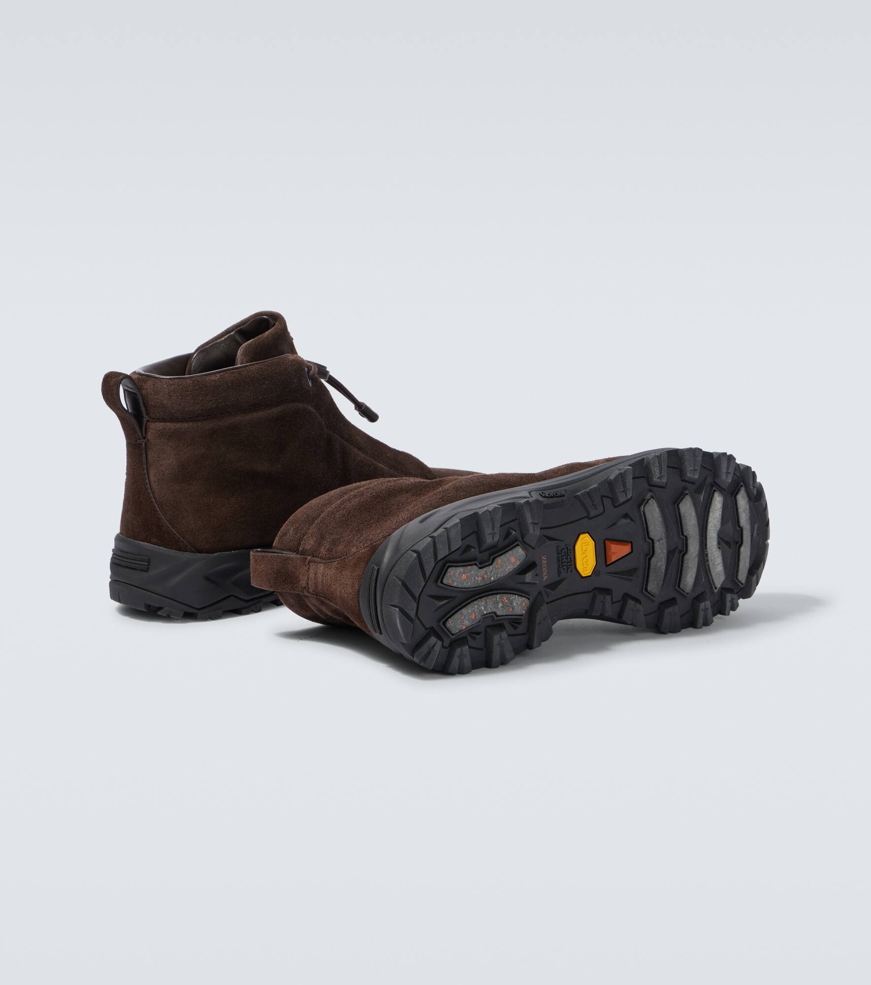 Triple Stitch suede high-top sneakers - 7