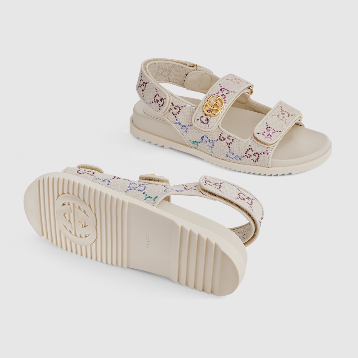 Women's sandal with Double G - 5