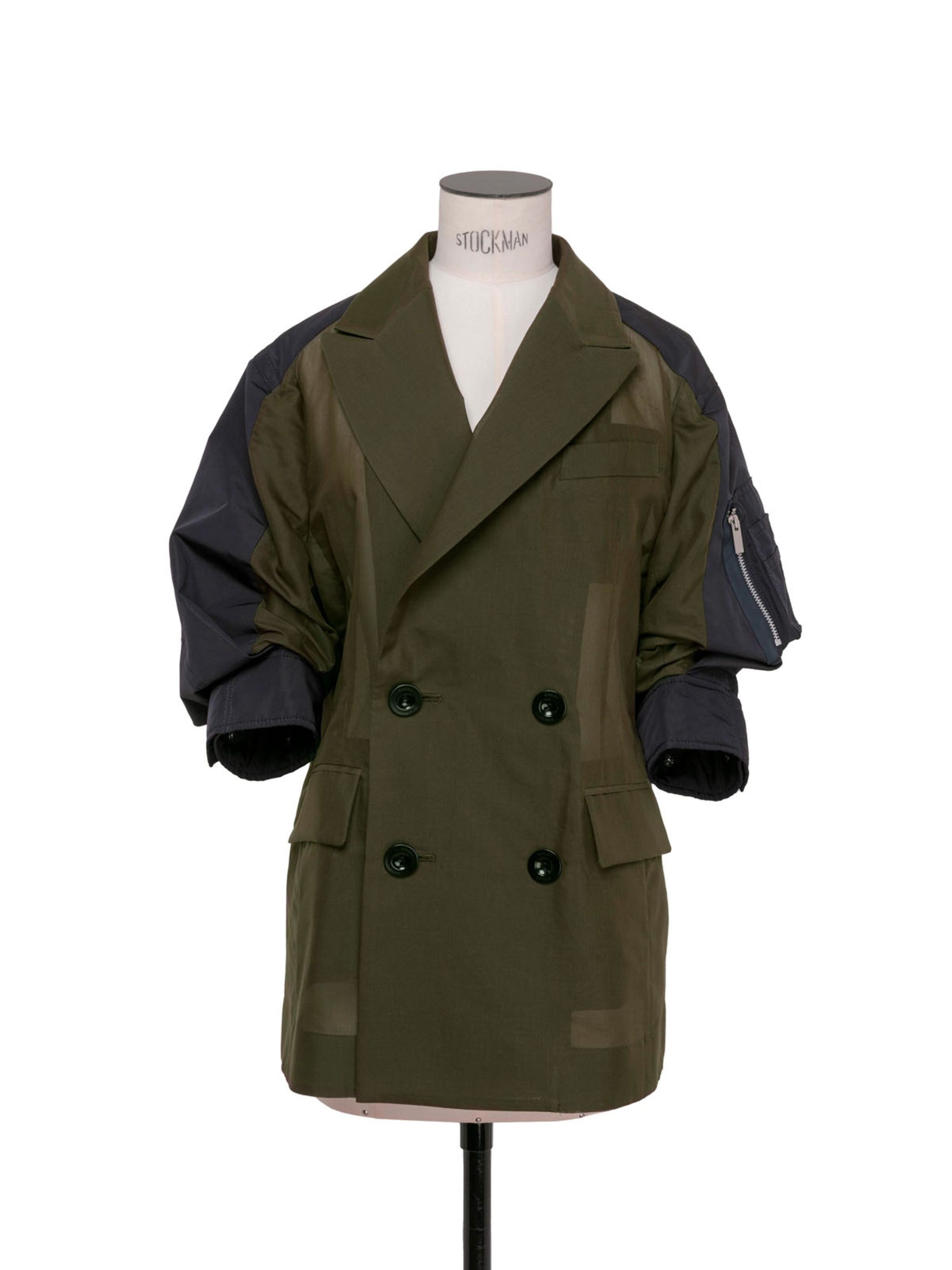sacai Voile x Taffeta Jacket | REVERSIBLE sacai Voile x Taffeta Jacket | REVERSIBLE