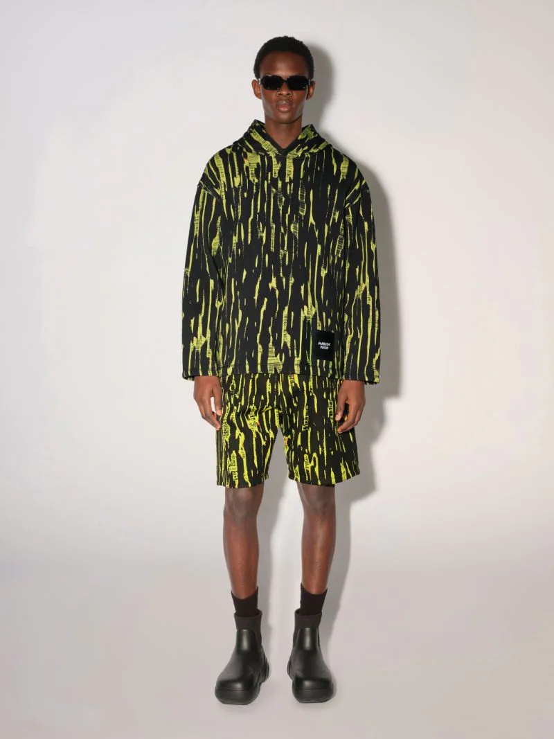 ALL OVER PRINTED PRINTED HOODIE - 2