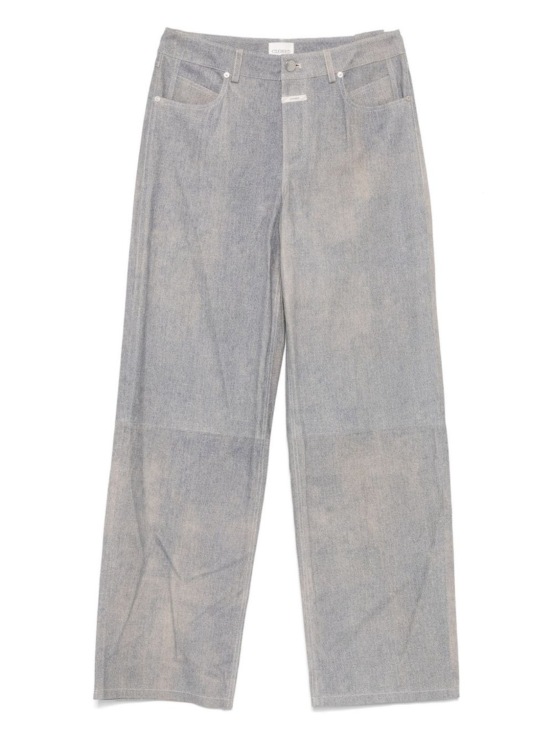 straight-leg trousers 1