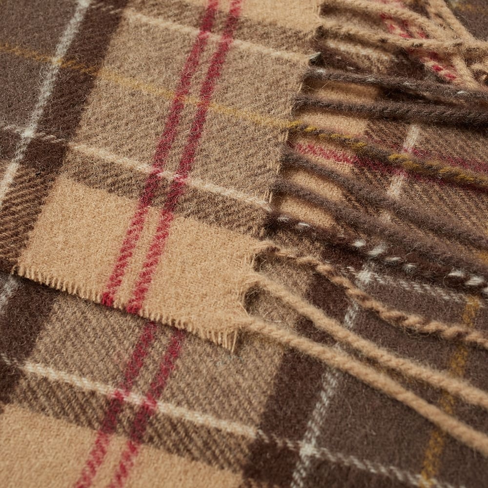 Barbour Tartan Lambswool Scarf - 3