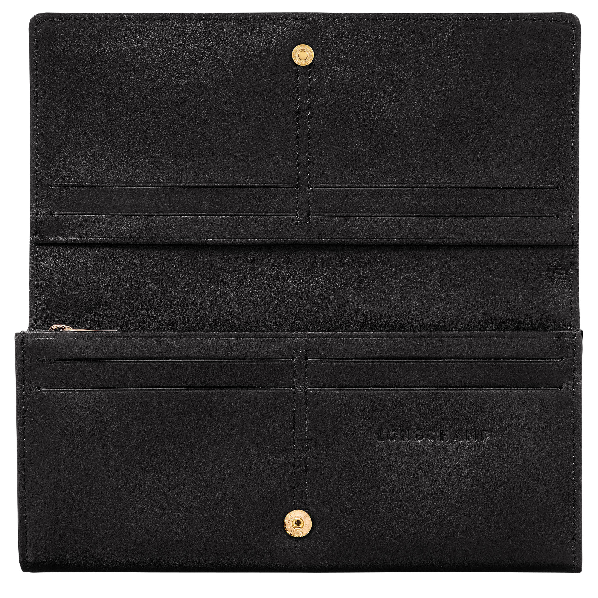 Le Roseau Long continental wallet Black - Leather - 3