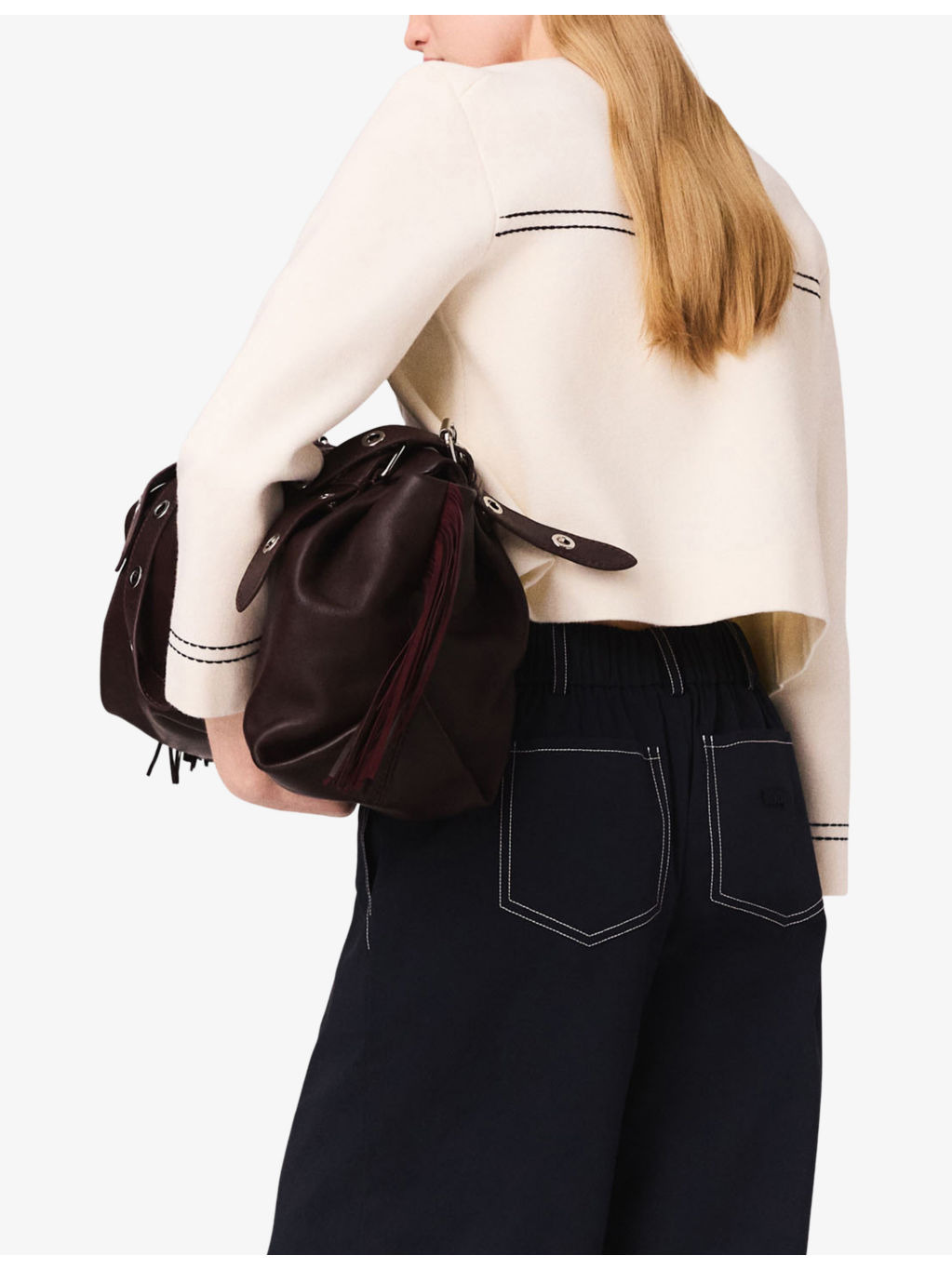 Topstitched Flap-Pocket Cotton-Blend Jacket - 3