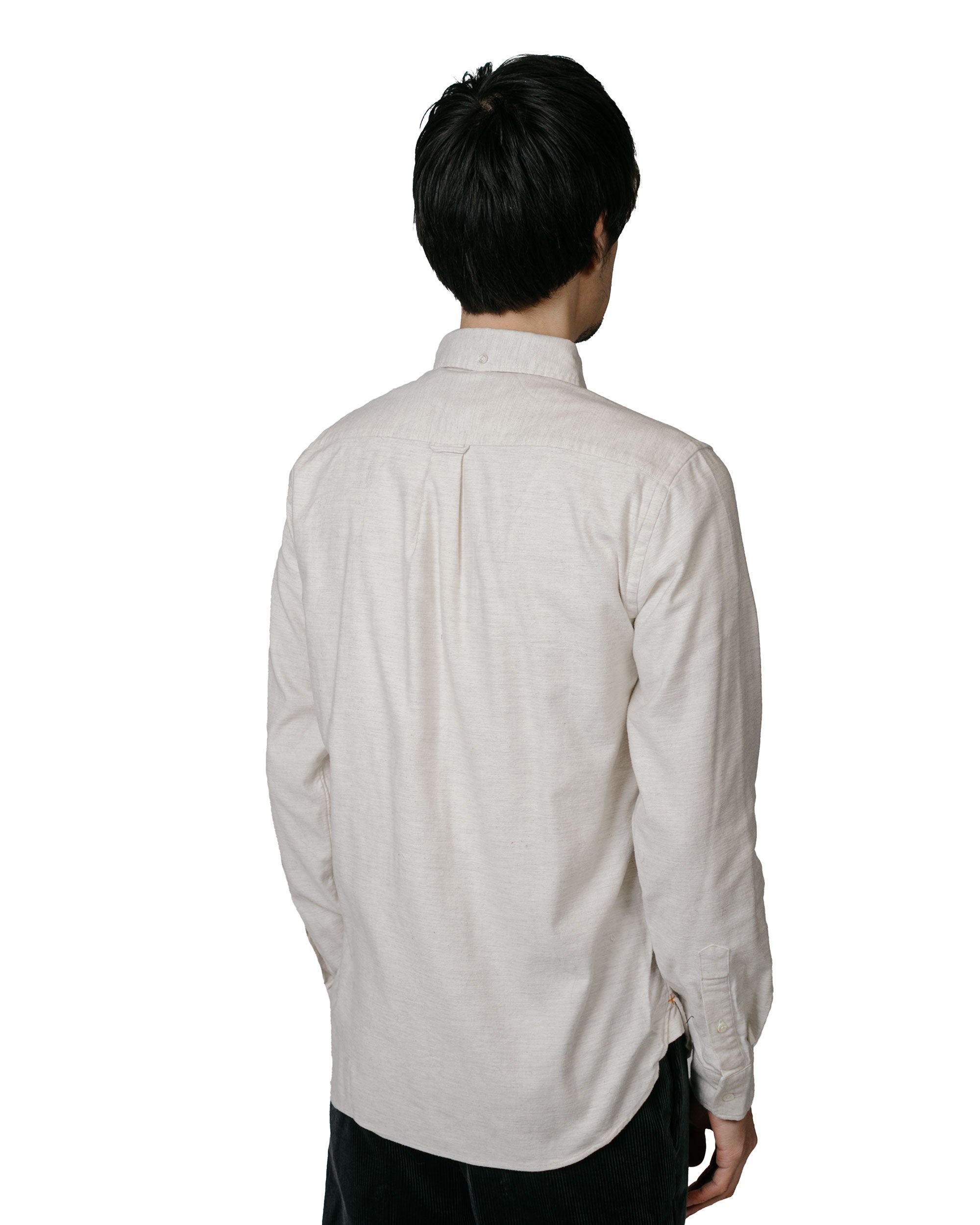 B.D. Flannel Solid Off White - 3