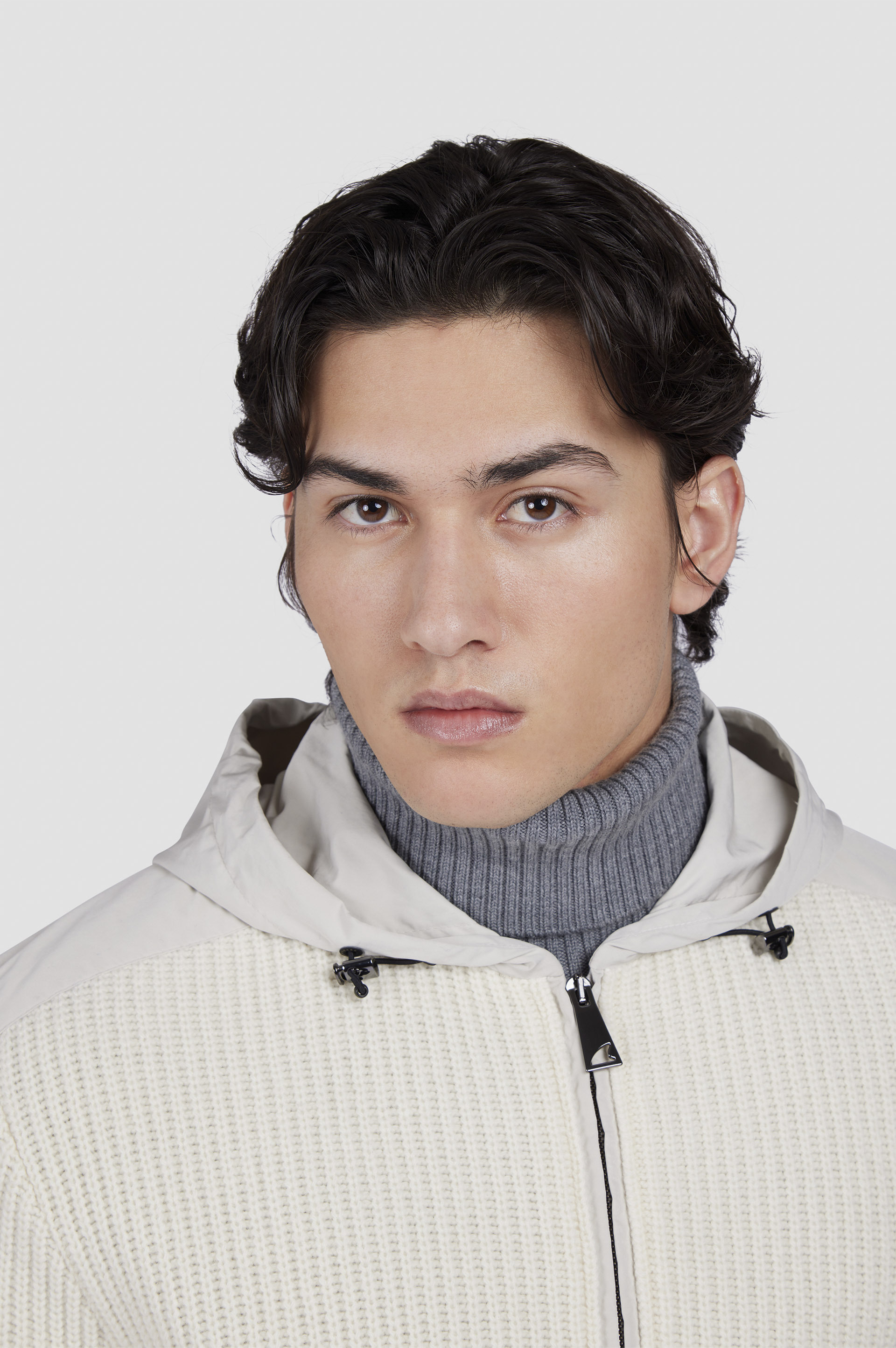 RE-WOOL SWEATSHIRT WITH RE-130 HIGH DENSITY DETAILS - 4