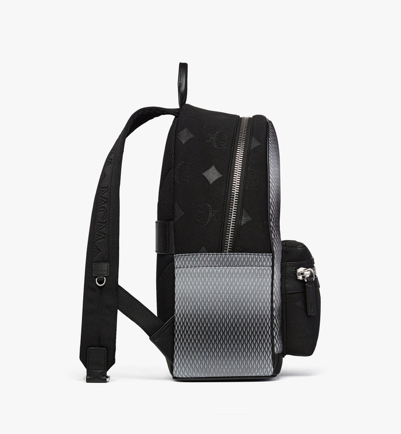 MCM Stark Backpack in Gradation Mesh and Monogram Neoprene outlook