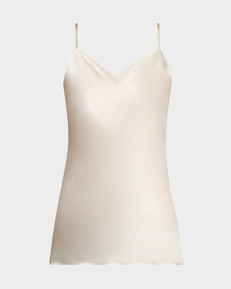 Eva Luxe Charmeuse Bias Tank 1