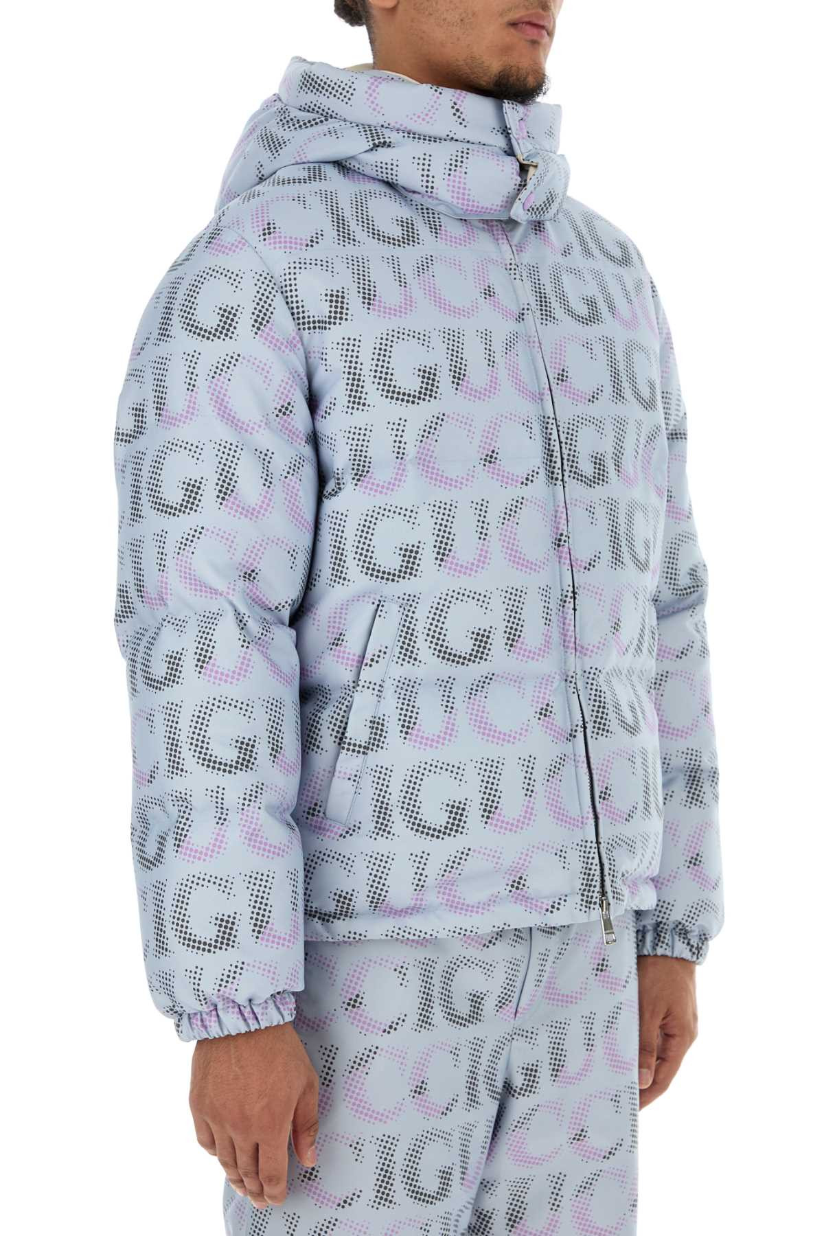 Gucci Men Printed Polyester Down Jacket - 3