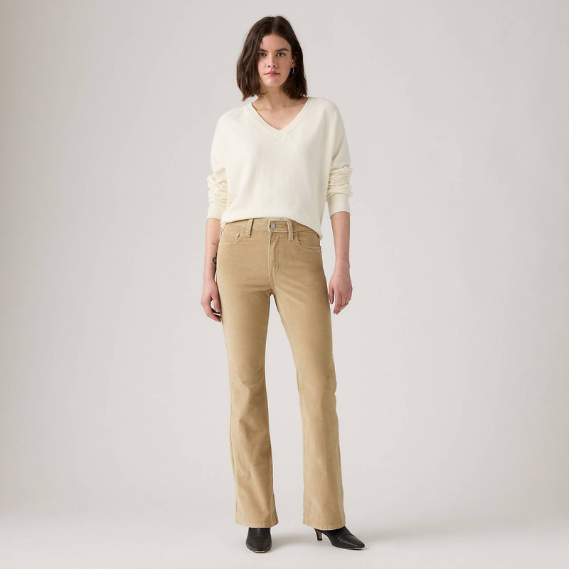 726 HIGH-RISE FLARE CORDUROY WOMEN'S PANTS 2