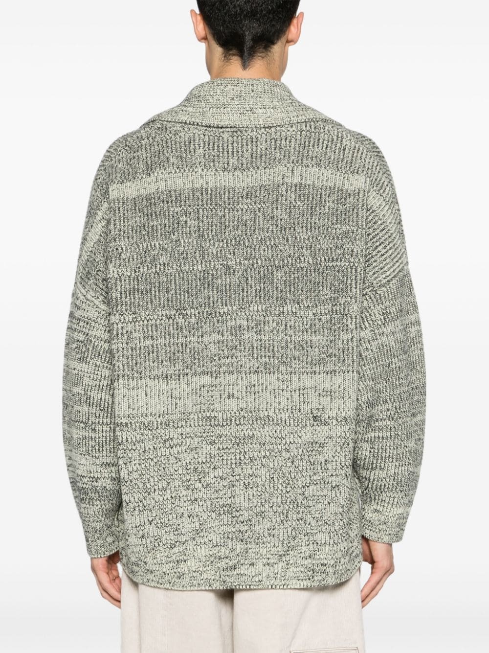 mÃ©lange wool-blend polo top - 5