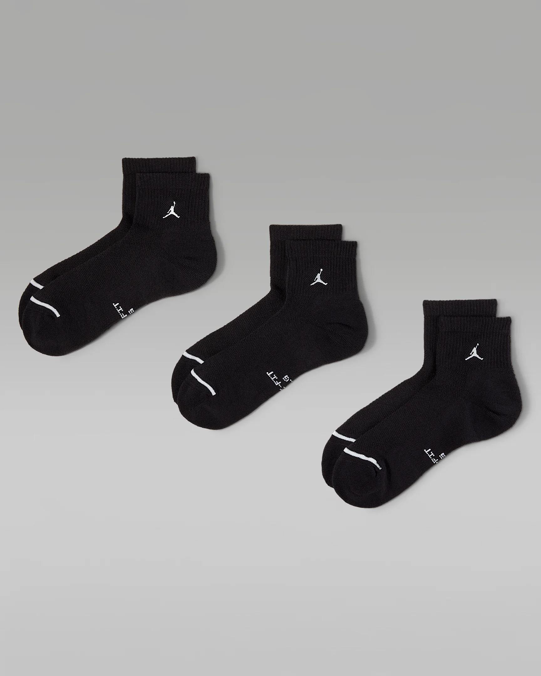 Jordan Everyday Elevated Ankle Socks (3 Pairs) - 1