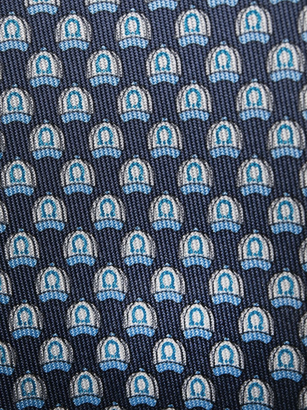 Gancini-print silk tie - 2