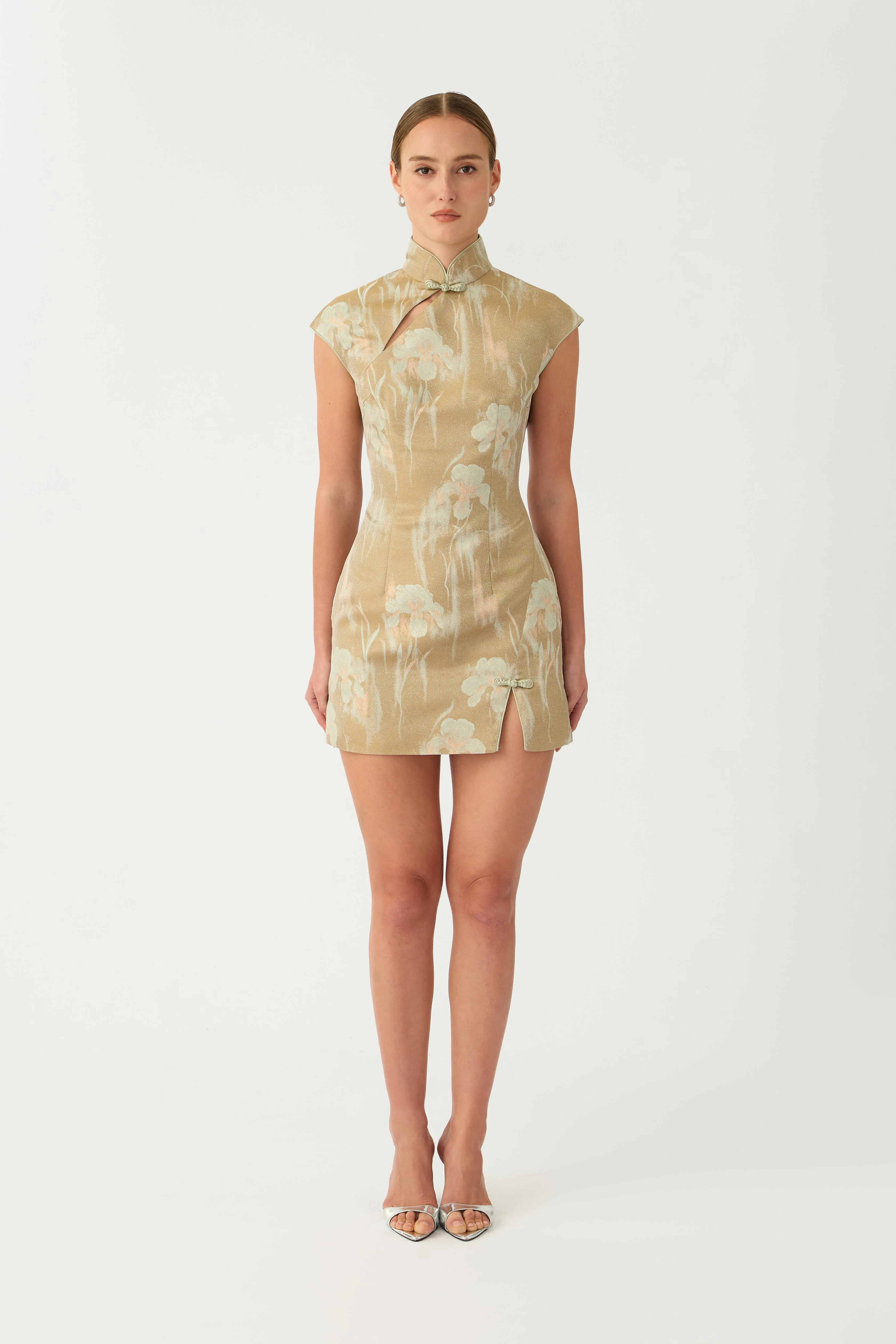 DEVON JACQUARD MINI DRESS - 1